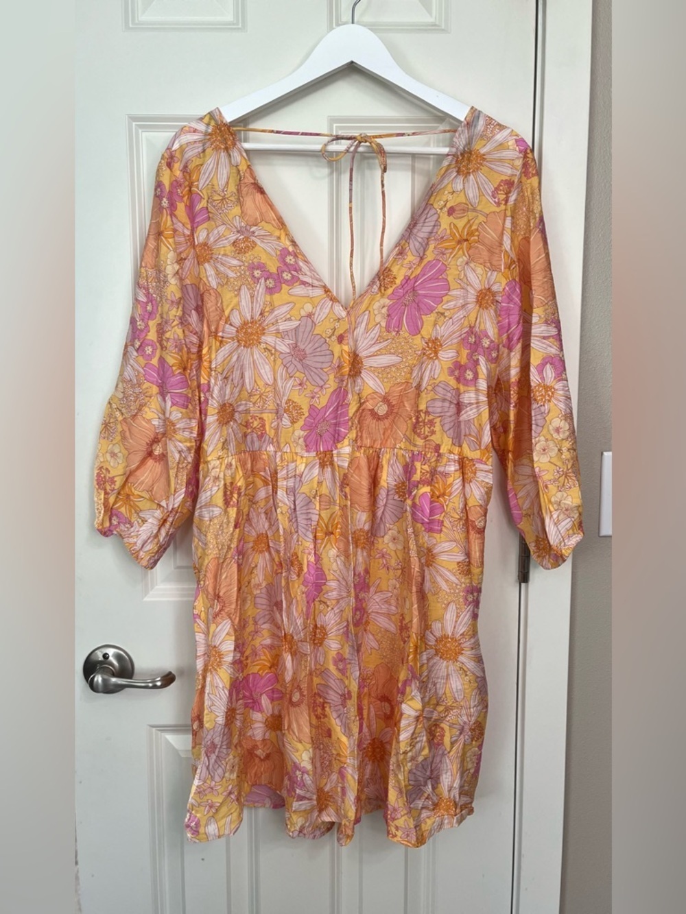 H&M Floral Mini Dress NWOT - Picture 2 of 3
